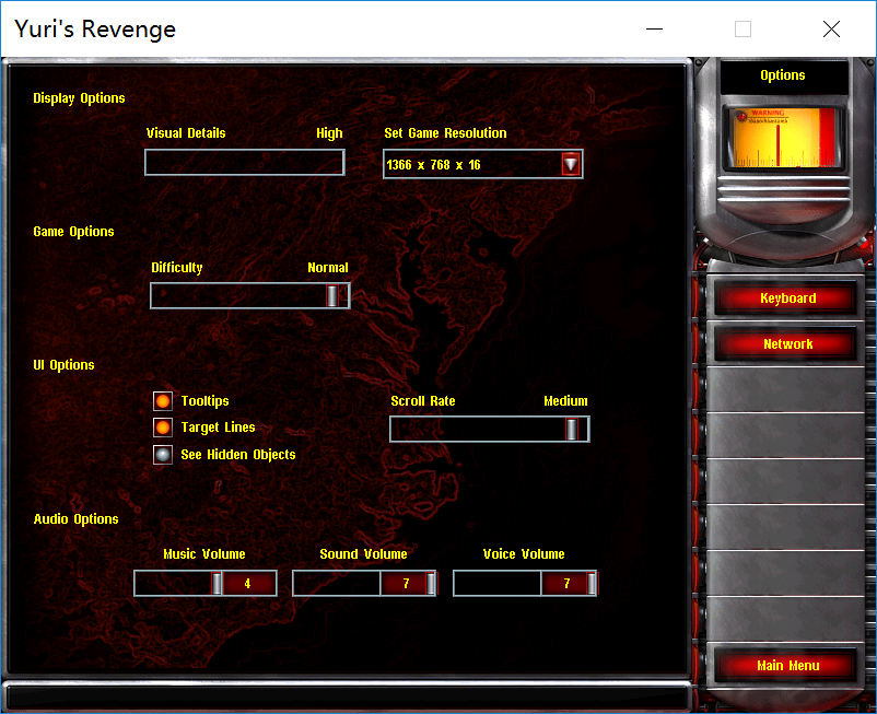 command and conquer red alert 3 windowed mode